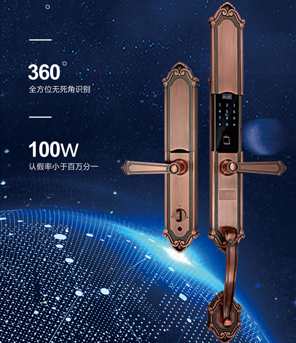 亨将五金_亨将智能锁 HJ011别墅式智能锁